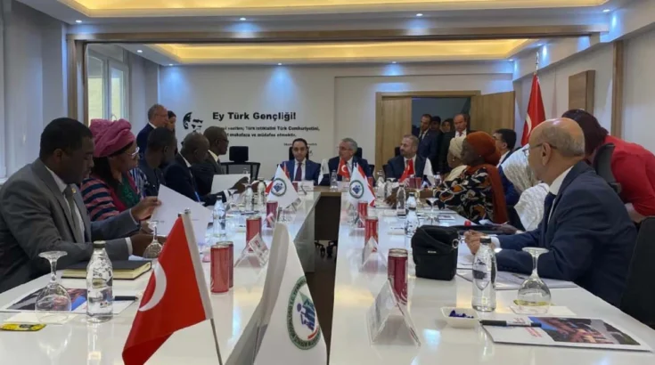 Afrika Ülkeleri Büyükelçileri Gazi Mesleki Eğitim Merkezi’ni Ziyaret Etti