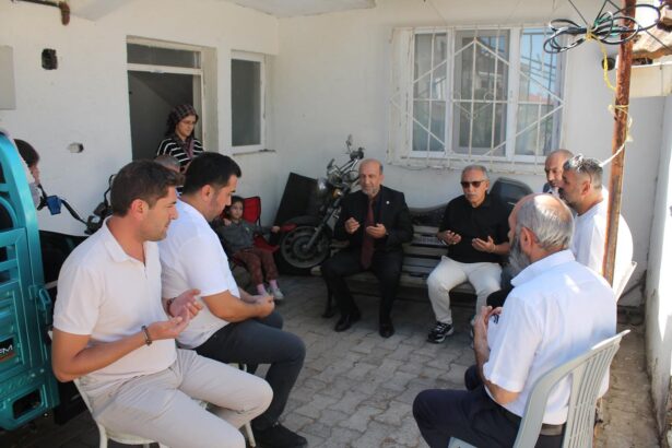 Bursalı Şehit İtfaiyecinin Ailesine Anlamlı Ziyaret