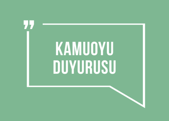 Eğitim Mahallesi Delege Seçimlerine İlişkin Kamuoyuna Duyurumuzdur