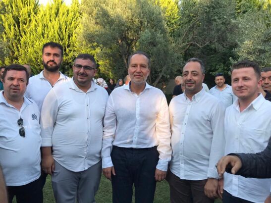 Yeniden Refah Partisi Osmangazi İlçe Başkanlığı’ndan Genel Başkan Dr. Fatih Erbakan’a Ziyaret