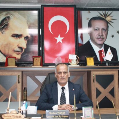 AK PARTİ GERCÜŞ İLÇE BAŞKANI İBRAHİM TORLAK: “GAZİLERİMİZ MİLLETİN YAŞAYAN DEĞERLERİDİR”