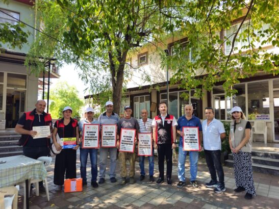“İyi Zeytin Gemlik’te Olur” Projesi Kapsamında Koruyucu Ekipman Dağıtımı Gerçekleştirildi.