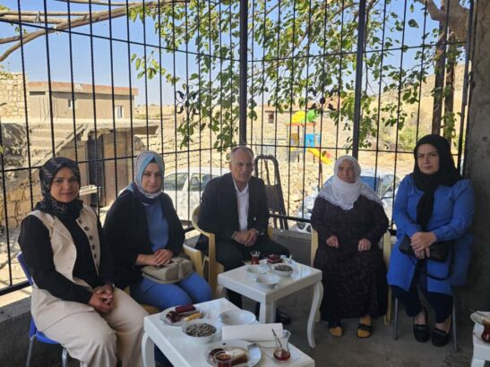 GERCÜŞ AK PARTİ TEŞKİLATINDAN SARGIN KÖYÜNE GÖNÜL DOLU ZİYARET