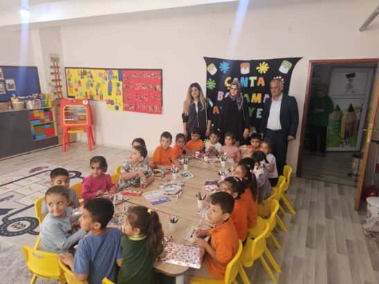 GERCÜŞ’TE ÇOCUKLARA SEVGİ DOLU YARDIM