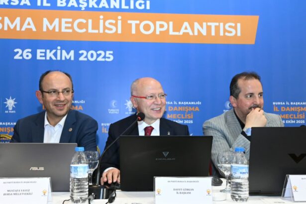 AK Parti Bursa’da 60. İl Danışma Meclisi Yoğun Katılımla Gerçekleştirildi