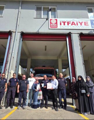 Saadet Partisi Kadın Kollarından 17 İlçede Anlamlı Ziyaret:   İtfaiye Haftası’nda Kahramanlara Teşekkür