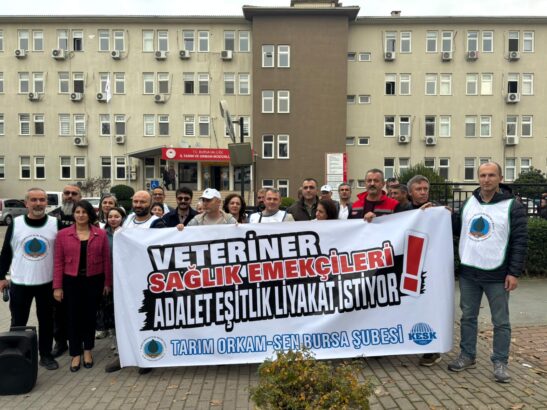 “Halk Sağlığı ve Hayvan Sağlığı Bizimle Güvende, Ama Biz Güvencesiziz!”