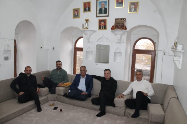 GERCÜŞ AK PARTİ İLÇE BAŞKANI İBRAHİM TORLAK VE İL ENCÜMENİ M. EMİN SOYVURAL’DAN HİSAR KÖYÜNE ANLAMLI ZİYARET