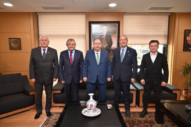 ABP’DEN YSK BAŞKANI AHMET YENER’E ÖNEMLİ ZİYARET