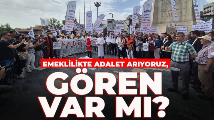 “Emeklilikte Adalet, Herkes İçin Temel Bir Hak!”