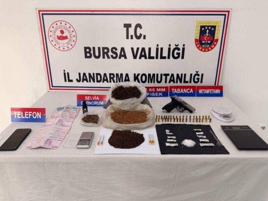 Yıldırım’da Uyuşturucu Operasyonu: Cephanelik Gibi Ev!