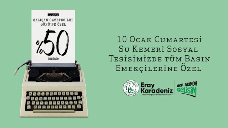 Gaziosmanpaşa Belediyesi’nden Basın Emekçilerine Anlamlı Jest