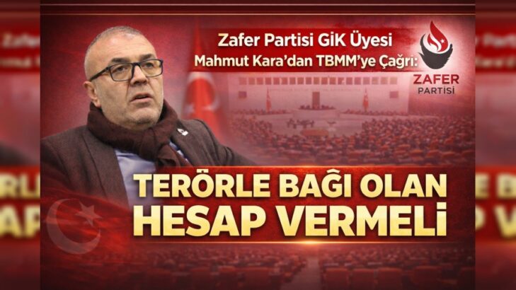 Türkiye’de Devlet ve Ahlak Krizi: Zafer Partisi’nden Sert Uyarı