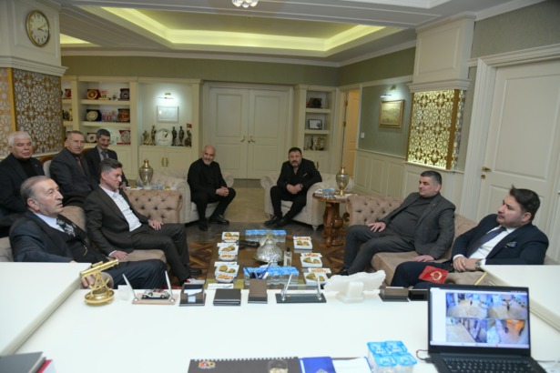 Bedri Yalçın, Kahramankazan Belediyesi’nde Sıcak ve Siyasi Ziyaret Gerçekleştirdi