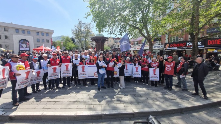 1 Mayıs’ta Emek, Adalet, Barış ve Demokrasi İçin Birleşelim, Değiştirelim!