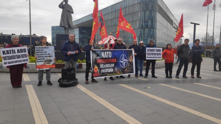 Bursa’da NATO Karşıtı Eylem: HKP’den Sert Açıklamalar