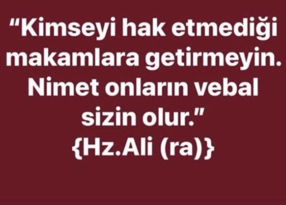 SUÇ SİZDE DEĞİL, SİZİ SEÇENLERDE!