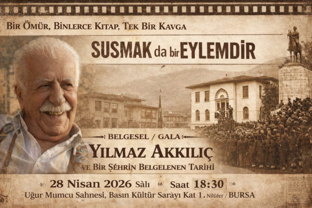 Bursa’nın Belleği Yılmaz Akkılıç, Dev Belgesel ve Ödül Töreniyle Anılıyor