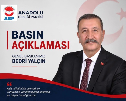 Bedri Yalçın’dan Sert Çıkış: “Yalan ve İftiralarla Siyaseti Dizayn Ettirmeyeceğiz, Hukuk Önünde Hesap Verecekler”