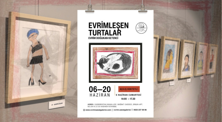 Genç Yetenekten İkinci Kişisel Sergi: “Evrimleşen Turtalar”