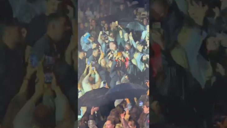 BERKAY, ANKARA’DA YAĞMURA RAĞMEN COŞTU