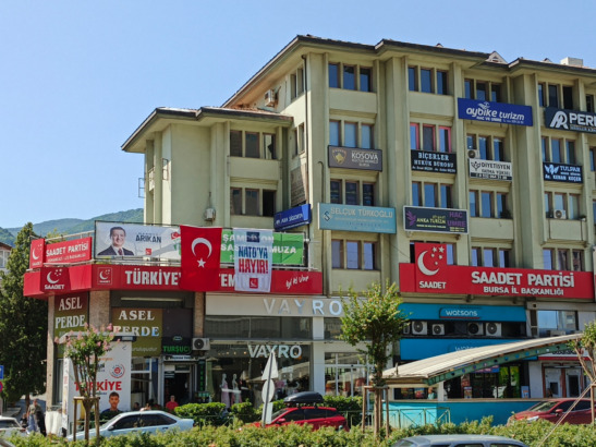 Bursa’da Saadet Partisi’nden NATO Protestosu