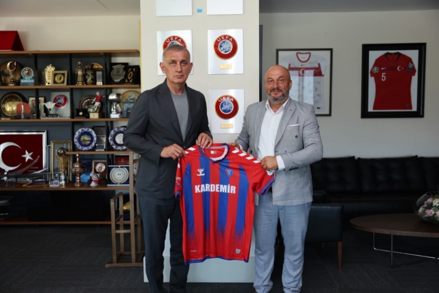 Kulüp Başkanı Adem Aydım’dan TFF Başkanı İbrahim Ethem Hacıosmanoğlu’na Anlamlı Ziyaret