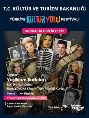 YEŞİLÇAM’IN UNUTULMAZ ŞARKILARIYLA NOSTALJİ DOLU BİR GECE