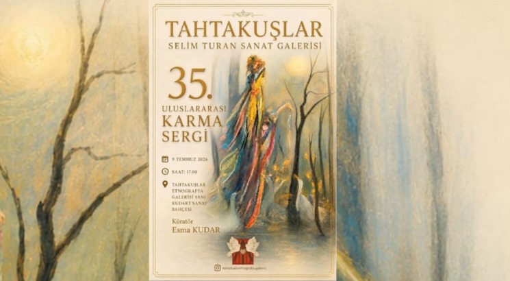 Tahtakuşlar’da 35. Yıl Sanat Buluşması: Uluslararası Karma Sergi Açıldı