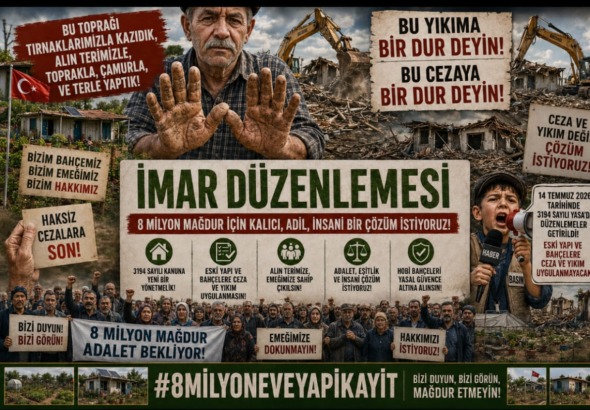 Biz intikam değil, adalet ve çözüm istiyoruz