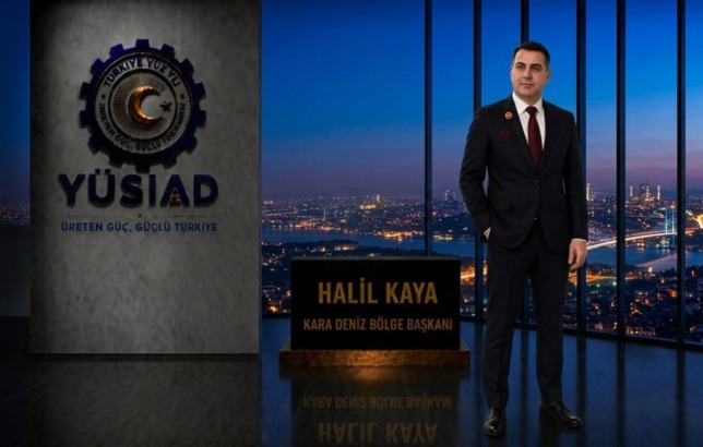 YÜSİAD’da Yeni Dönem: Karadeniz Bölge Başkanlığı Görevine Halil Kaya Atandı