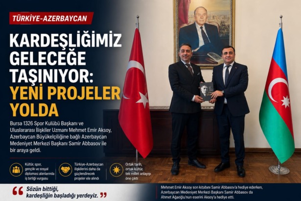 Türkiye-Azerbaycan Kardeşliğinde Yeni Projeler Masada