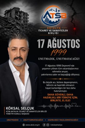 Köksal Selçuk’tan 17 Ağustos Mesajı: “Unutmadık, Unutmayacağız!”