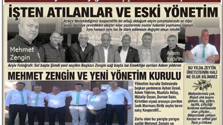 İşçilikten Başkanlığa: İznik Zeytininde Yeni Bir Dönemin Eşiğinde