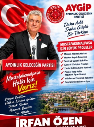 Özen’den Mustafakemalpaşa İçin Kapsamlı Proje Vizyonu