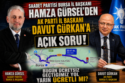 “BUGÜN ÜCRETSİZ GEÇTİĞİMİZ YOL, YARIN ÜCRETLİ Mİ OLACAK?”