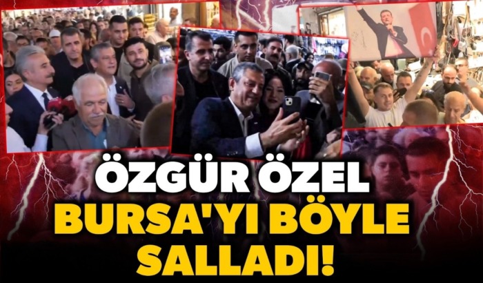 TÜRKİYE SİYASETİNİN YENİ SESİ BURSA’YI SALLADI