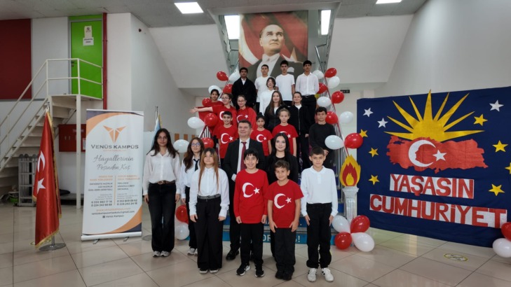 Bursa Venüs Okulları’ndan Cumhuriyetin 103. Yılına Kutlama Mesajı
