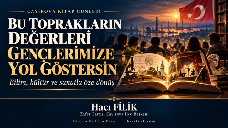Hacı Filik’ten Çayırova Kitap Günleri’ne yerel değerlerin programa alınması çağrısı