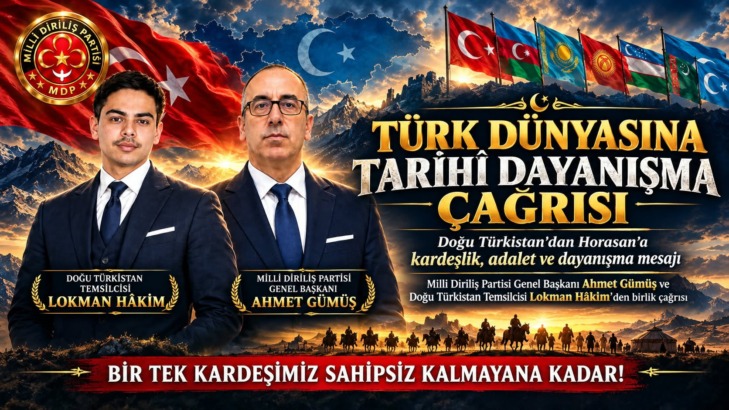 LOKMAN HÂKİM’DEN TÜRK DÜNYASI İÇİN DAYANIŞMA ÇAĞRISI