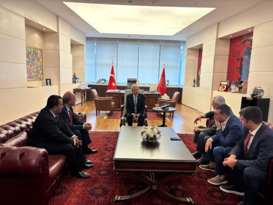 Açıkalın, Kılıçdaroğlu ile görüştü.