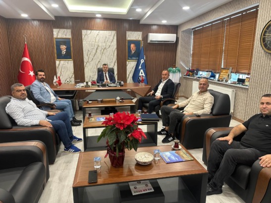 Anahtar Parti Bursa İl Başkanı Fikret Aslan, Şoförler Odası Heyetini Ağırladı