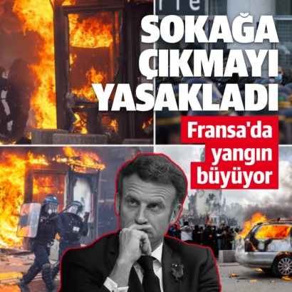 FRANSA’DA GERİLİM TIRMANIYOR: 4 KENTTE SOKAĞA ÇIKMA YASAĞI!