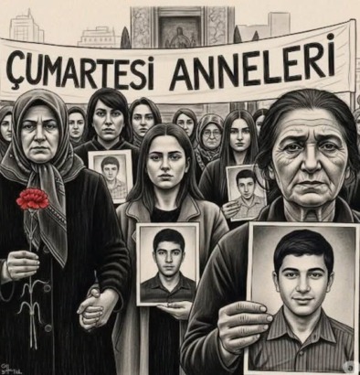CUMARTESİ ANNELERİNE SAHİP ÇIKILSYDI BU HAKSIZ HUKUKSUZ GÜNLERİ YAŞARMIYDIK.
